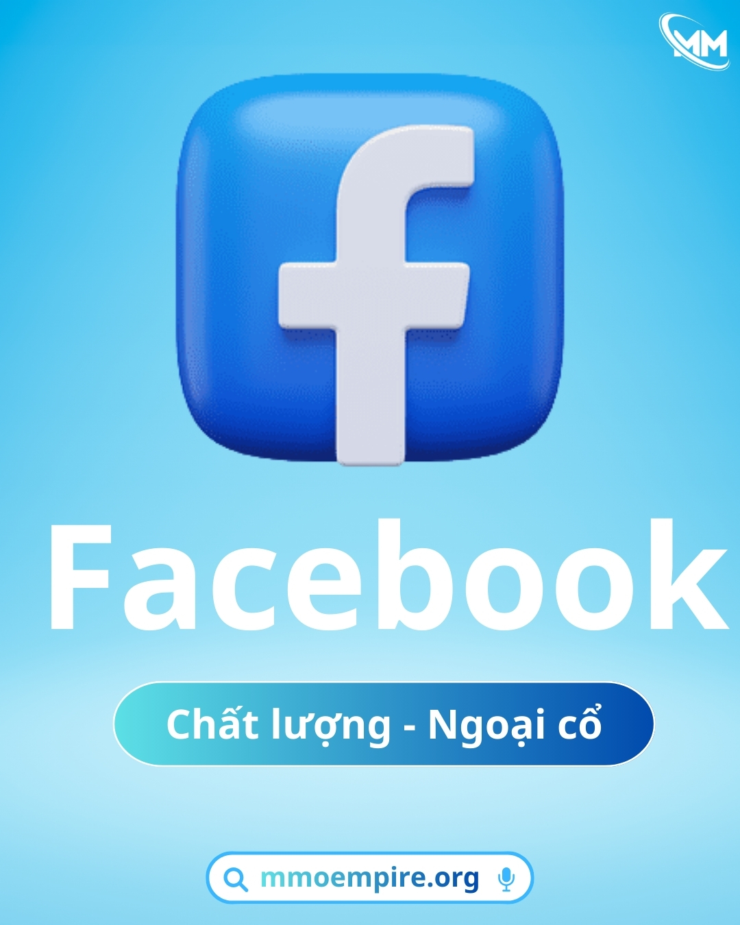 Tài khoản Facebook ngoại cổ có 2FA