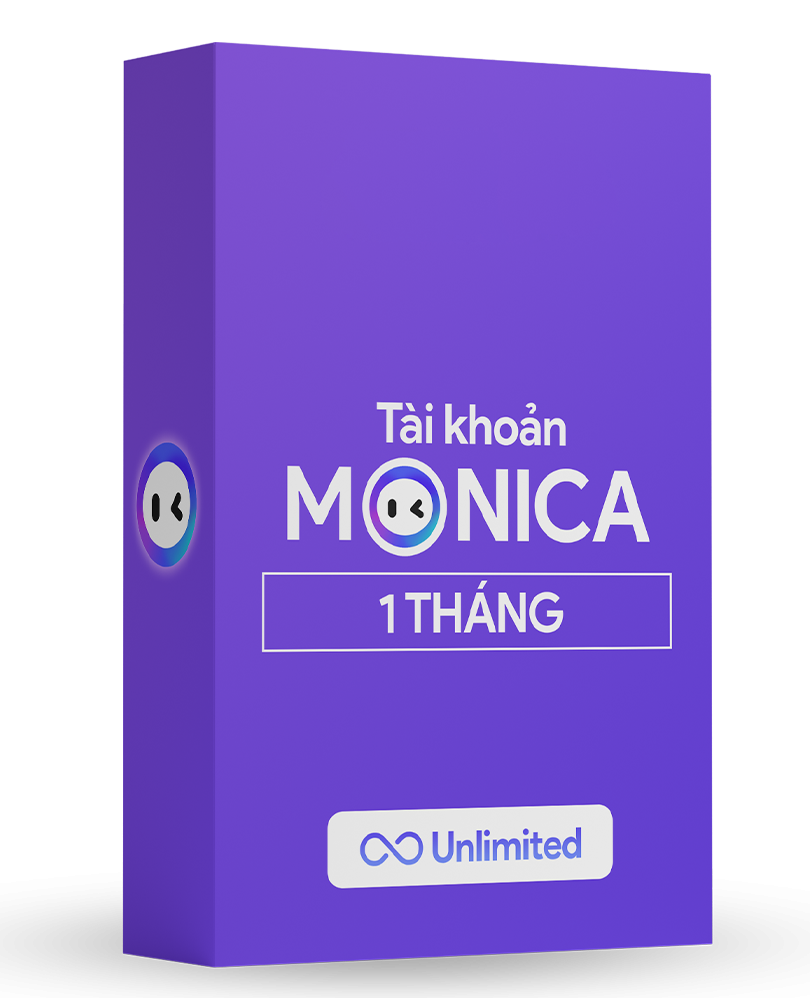 Nâng Cấp Tài Khoản Monica pro