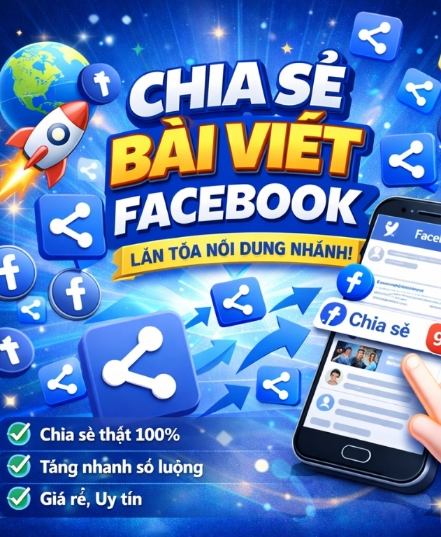 Chia sẻ bài viết Facebook