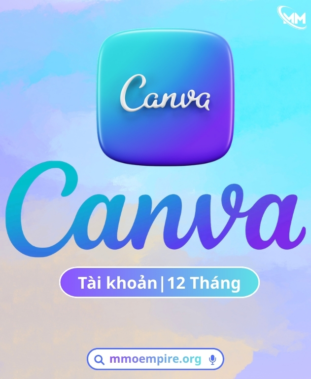 Tài khoản Canva Pro giá rẻ, nâng cấp chính chủ
