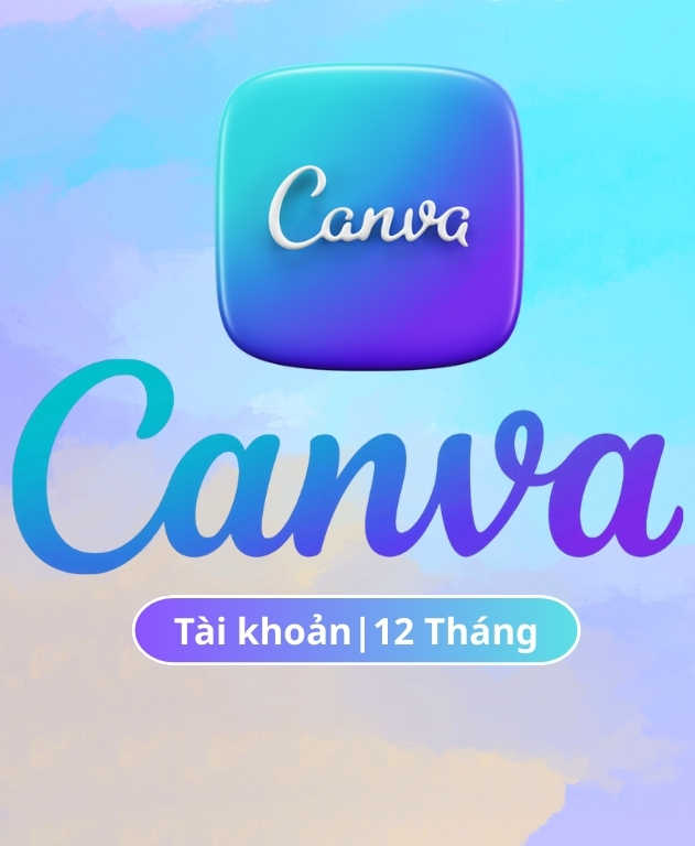 Tài khoản Canva Pro giá rẻ, nâng cấp chính chủ