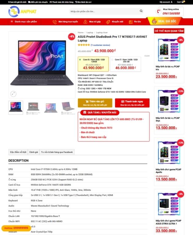 Source Code Theme WordPress bán máy tính, laptop - Ảnh 3