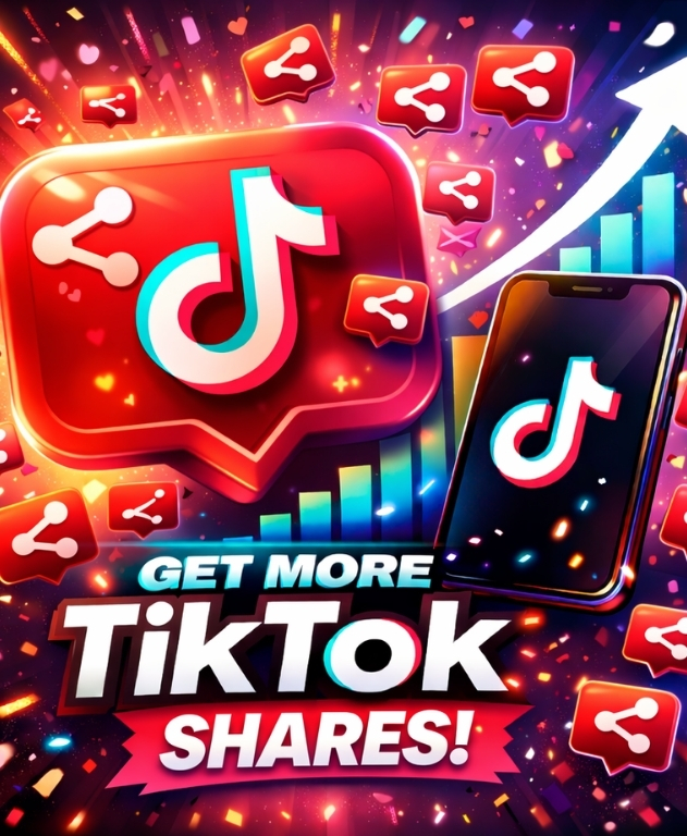 Tương tác Share TikTok